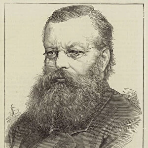 The late Mr Edward Miall (engraving)