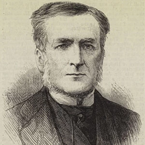 The Late Mr John Blackwood, Publisher, of Edinburgh (engraving)