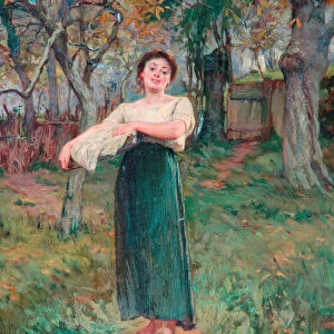 The Laundry Maid, 1883 (oil on canvas)