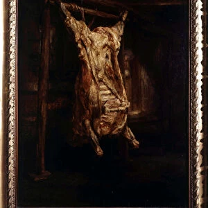 Le Boeuf peached by Rembrandt, 1655, Musee du Louvre