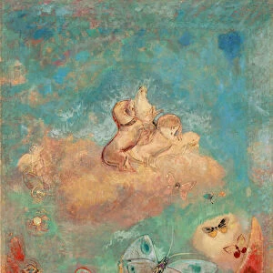 Le chariot d Apollon. Peinture de Odilon Redon (1840-1916), huile sur toile, vers 1912. Art francais, 20e siecle, symbolisme, nabis. Museum of Modern Art, New York (USA)