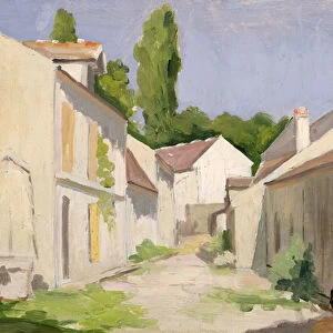 Le Clos des Abbesses, Yerres, Essonne, before 1879 (oil on canvas)