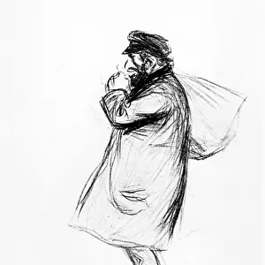 Le Colporteur Juif (The Jewish Pedlar), c. 1880-90 (litho)