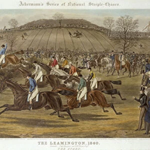 The Leamington, Oct. 20th 1840: The Start (colour litho)