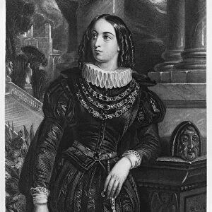 Lelia, illustration from Lelia by George Sand (1804-76) engraved by John Henry Robinson