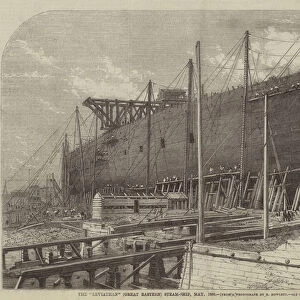 The "Leviathan"(Great Eastern) Steam-Ship, May 1856 (engraving)