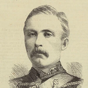 Lieutenant Colonel Hamill Stewart, CMG, 11th Hussars (engraving)