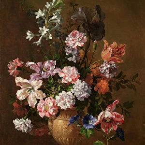 Still Life of carnations and tulips, 17th century