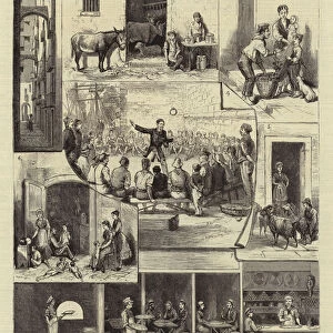 Life and Character in Naples (engraving)