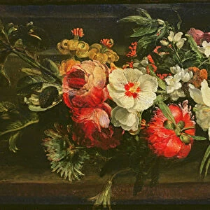 Still Life with Roses, Lilies and Other Flowers