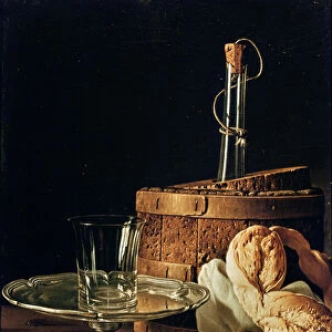 Still Life. The Snack (oil on canvas) (see 259351 for detail)