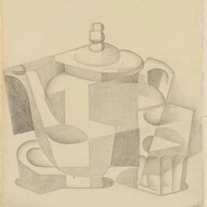 Still Life with Teapot; Nature morte a la theiere, 1916