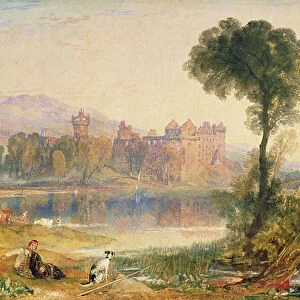 Linlithgow Palace, 1821 (w/c & bodycolour on paper)