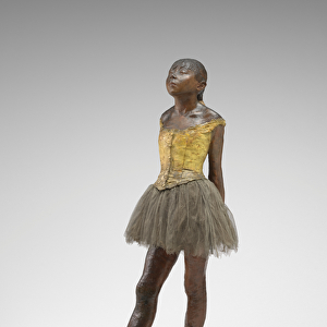 Little Dancer Aged Fourteen, c. 1878-81 (painted plaster, fabric, metal armature