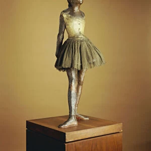 Little Dancer of Fourteen Years, 1879-81, cast 1921 (polychromed bronze, muslin