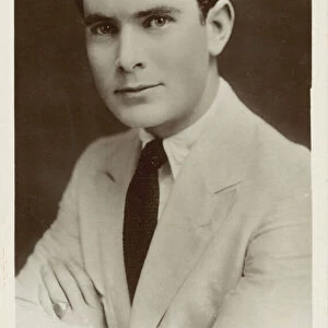 Lloyd Hughes, American film actor (b / w photo)