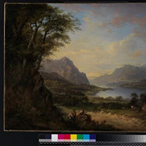 Loch Doon, Ayrshire, before 1840 (oil on canvas)