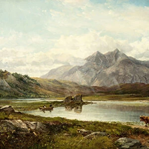 Loch Tromlee, Argyll, 1876 (oil on canvas)