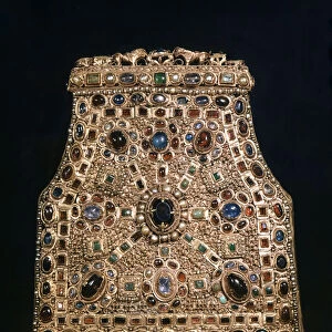 Lombard art. Reliquary of the tooth of Saint John the Baptist (8-9th century)