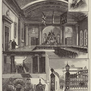 London City Guilds, the Salters Company (engraving)