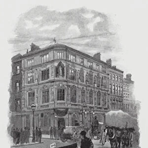 The London Tavern, Fenchurch Street (litho)