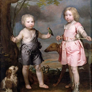 Lord John Hay and Charles, Master of Yester (later Third Marquis of Tweeddale) c