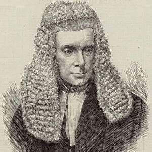 Lord Justice Mellish, the New Judge of the Court of Appeal (engraving)