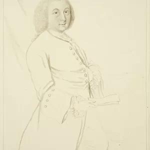 Lord Nugent, M. P. (copy of an oil painting), 1826 (pen, ink, wash & crayon on paper)
