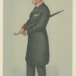 Lord Redesdale (colour litho)