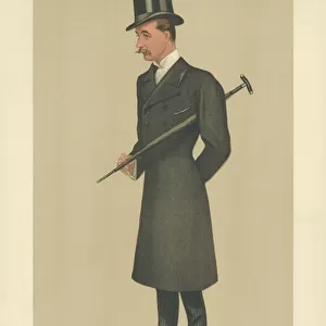 Lord Walter Charles Gordon-Lennox (colour litho)