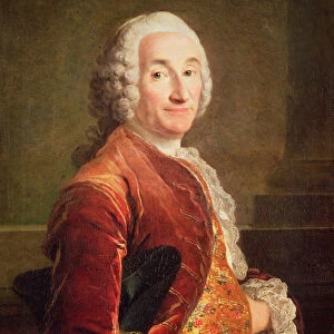Louis Francois Armand de Vignerot du Plessis (1696-1788) Duke of Richelieu (oil