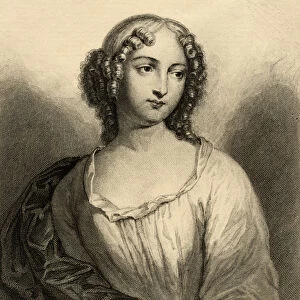 Louise Francoise de La Baume Le Blanc (1644-1710) Duchesse de La Valliere (engraving)