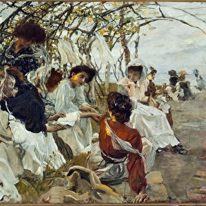 Love Pages (oil on canvas, 19th-20th century)