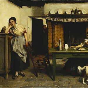 Loves Distraction, 1880 (oil on canvas)