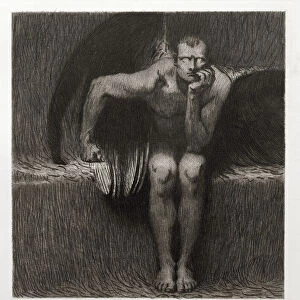 Lucifer, 1892 (engraving)