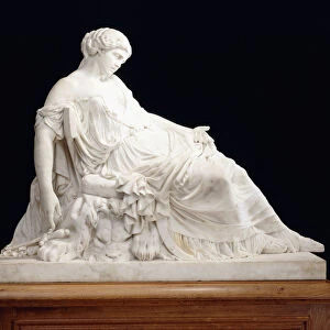 Lucrezia, (marble)