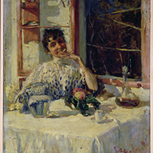 After Lunch at the Moncia, c. 1900