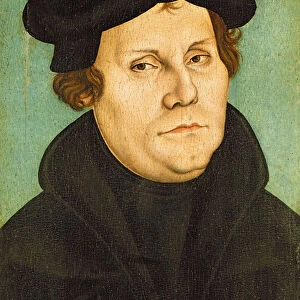 Luther as Professor, 1529 (oil on panel)