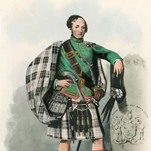 Macpherson", from The Clans of the Scottish Highlands, pub. 1845 (colour litho)