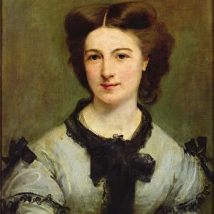 Madame Charles Garnier (1836-1919) 1864 (oil on canvas)