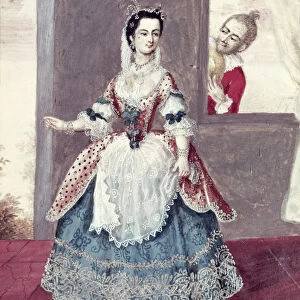 Mademoiselle Contat (1760-1813) in the Role of Suzanne in The Marriage of Figaro