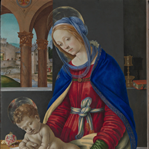 Madonna and Child, c. 1483-4 (tempera, oil, and gold on wood)
