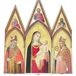 Madonna and Child with saints, 1332, (tempera on wood)