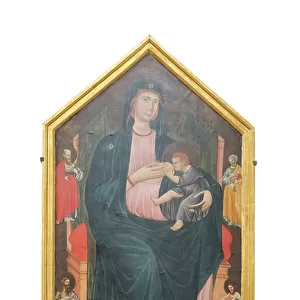 Madonna and Child with saints, c. 1300 (panel)