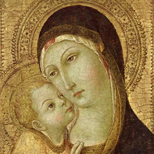 Madonna and Child (tempera and gold leaf on panel)