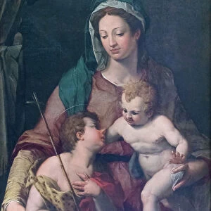 Madonna and Child with the Young St John, before 1585, Pieter de Witte (oil on panel)