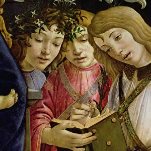 Madonna and child with the young St. John the Baptist and angels