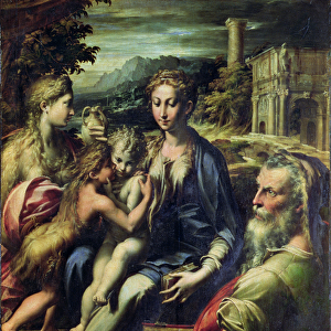 Madonna with Saint Zacharias, c. 1527-30 (oil on canvas)