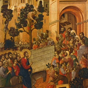 Maesta: Entry into Jerusalem, 1308-11