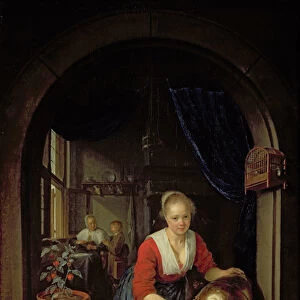 Maid Servant at a Window